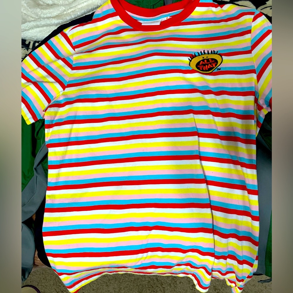 I am telling an all that t-shirt I bought it brand new been used a couple times